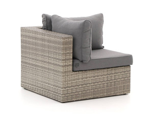Sofá Seccional Moderno y Sencillo en Forma de L para <span class=keywords><strong>Terraza</strong></span>, Sofá de Jardín de Mimbre y Ratán para Exteriores con Otomanas - Product Image 6
