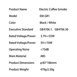 Cafetera Moderna con Molinillo Integrado 04E, Máquina de Espresso Eléctrica Semiautomática con Sistema de Agua Caliente y Espumador de Leche para el Hogar - Product Image 6