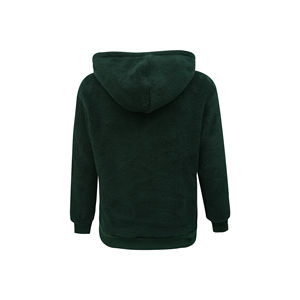 Best Quality Solid <b>Sherpa</b> <b>Lined</b> Winter Full Zip Fleece <b>Hoodie</b> 100% Cotton Oversized Fit Eco-Friendly men's hoodies - Product Image 5