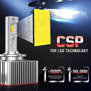 Bombillas LED D3S para Faros Delanteros de Coche, OEM de Fábrica, D1S D8S 30000Lm 6500K, Reemplazo de Proyector Xenón HID, Sistema de Iluminación Automotriz, Bombillas LED D1S - Product Image 3
