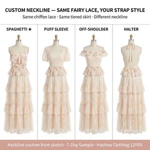Clothing Manufacturers, OEM/ODM Services, Custom Services Custom Empire Waist Sweet Vintage <strong>Bohemian</strong> <strong>Summer</strong> <strong>Dresses</strong> - Product Image 4