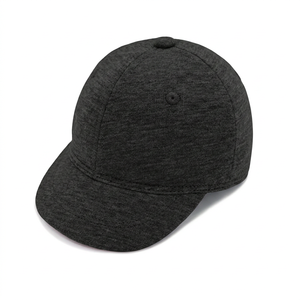Gorra de Béisbol Azul de 6 Paneles, Unisex, Ajustada, de Color Sólido, Tela Jersey 100% Algodón, Hebilla Dorada de Cobre, Primavera Verano, Casual, para Adultos - Product Image 4