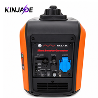 5KW Leiser Generator für den Hausgebrauch Inverter-Generator Dual-Fuel Inverter Tragbarer Mini Benzin-LPG-Generator mit Elektrostart