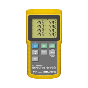 เครื่องบันทึกอุณหภูมิแบบ 12 ช่อง รุ่นดั้งเดิมและรุ่นใหม่ Btm-4208sd - Product Image 1