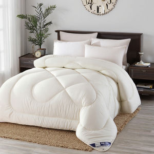 100% organik Set seprai katun Breathable 233 Thread Count grosir Hotel kualitas down kain selimut penutup Set seprai - Product Image 1