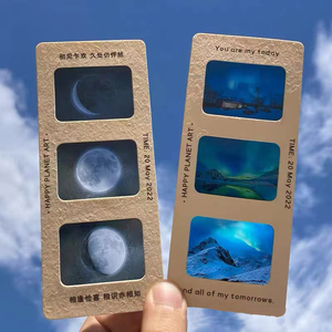 Films de projection personnalisables à motifs, cartes postales, films de lumière et d'ombre, billets de cinéma, cartes - Product Image 6