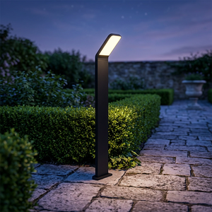 โคมไฟสนาม LED Lumind รุ่นใหม่ ทรงสี่เหลี่ยม 12W สำหรับภายนอกอาคาร กันน้ำ IP65 วัสดุอะลูมิเนียมหล่อขึ้นรูป เหมาะสำหรับสวน วิลล่า และสวนสาธารณะ - Product Image 2