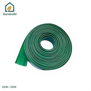 Sunsbuild Wholesale Best Selling Professional HDPE Artificial Landscaping Edging Roll Coil Waterproof CE Certified 10cm Brushed - Product Image 1