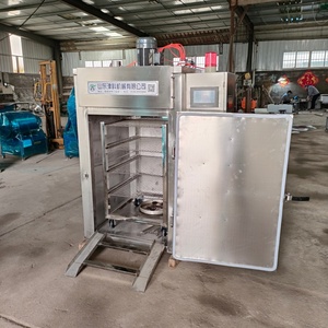 Four à fumage industriel automatique de 30 kg pour <span class=keywords><strong>chorizo</strong></span>, bratwurst, salami, saucisses, atelier de transformation alimentaire - Product Image 5