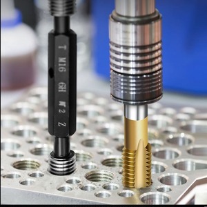 מקדחי הברגה מפלדת HSS-E בהתאמה אישית של HYGOAL, מצופים בדיל, M16-M42, לחיתוך הברגות מטריות CH4 CH5 מפלדת אל-חלד - Product Image 2