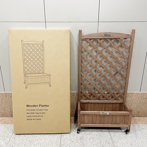 Macetas y <span class=keywords><strong>jardineras</strong></span> de madera <span class=keywords><strong>para</strong></span> jardín, soporte grande <span class=keywords><strong>para</strong></span> cama de flores <span class=keywords><strong>para</strong></span> exteriores - Product Image 6
