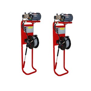 เครื่องฉีดน้ำแรงดันสูงสำหรับงานพาณิชย์ ใช้ทำความสะอาดอุปกรณ์ดับเพลิง ฉีดพ่นแรงสำหรับยานพาหนะ พื้น และทางเดินรถ - Product Image 1