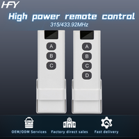 Télécommande universelle RF longue portée 315/433,92 MHz pour automatisations de maison intelligente, portail et porte de garage