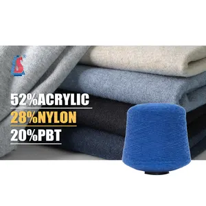 2022 Hot Sale Fashion Sweater Core Spun Yarn 28/2 Polyester Acrylic Fancy Yarn 48NM/2 28S/2 100% Acrylic Yarn