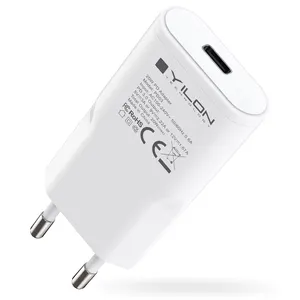 Sampel gratis pengisi daya untuk samsung travel charger adaptor daya 5v 3a 20w