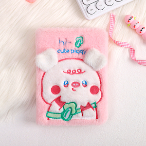 2025 Fluffy Sách Bsci Bán Sỉ Trẻ Em Nhỏ Giấy Bìa Cứng Đầy Màu Sắc Trang Sang Trọng Dễ Thương Máy Tính Xách Tay Cho Cô Gái Văn Phòng Phẩm Cuốn Sách - Product Image 2