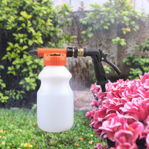 Pulvérisateur à embout de tuyau en plastique, bouteille rechargeable de 32 oz pour l'utilisation en jardin, <span class=keywords><strong>engrais</strong></span>, désherbants, fongicides, insecticides - Product Image 2