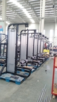 Machine de musculation à double fonction en acier Q235 de haute qualité, épaisseur 3 mm, avec système de câble à poulie pour tirage vertical (Lat Pulldown)