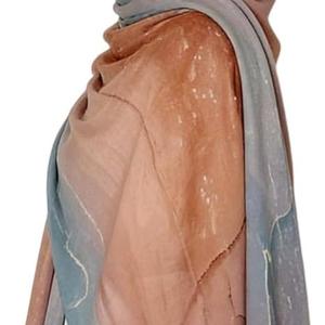 Hijab en modal de haute qualité, imprimé aquarelle populaire, foulard respirant - Product Image 2