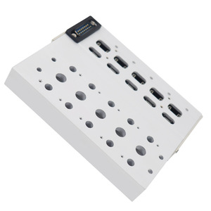 Grupo de Válvulas Solenoide Neumáticas 4V210-08 con Colector Integrado y Salida Digital de 24V - Product Image 1