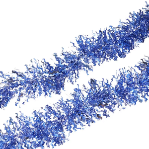 クリスマス用品パーソナライズされたカスタム人気プレミアムレーザーティンセルガーランドディスプレイ用クリスマスティンセル素材 - Product Image 3