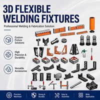 Banc de soudage flexible 3D haute précision, plateforme de soudage tridimensionnelle, ensemble complet de pinces de fixation pour le positionnement de soudage