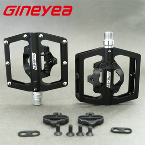 Pedal de aluminio para bicicleta de <span class=keywords><strong>carretera</strong></span>, autosujeción, sin Clip, <span class=keywords><strong>SPD</strong></span> - Product Image 4
