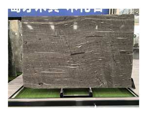 Dalle de pierre en quartzite gris, choix moderne et populaire pour les comptoirs intérieurs et les panneaux muraux, polie et imperméable - Product Image 6