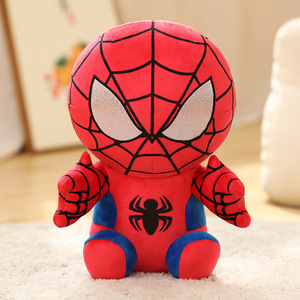 Mềm spiderman-emblazoned Đội Trưởng Anh Hùng Đội trưởng giáng sinh Quà Tặng phim hoạt hình phim hoạt hình thú nhồi bông đồ chơi plushie gối cho trẻ em - Product Image 2