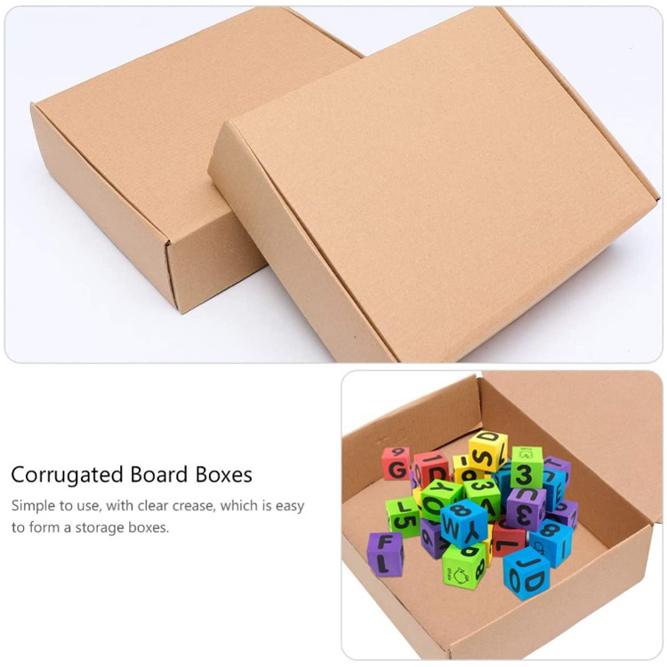Recyclable Corrugated Box Mailers Cardboard Small Box for Shipping Mobile Phone Case