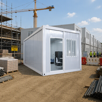 Maison préfabriquée pliable de type Z, assemblage rapide, maison modulaire miniature avec chambre, cuisine et salle de bain