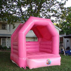 Château gonflable <span class=keywords><strong>rose</strong></span> en PVC YiBei HJ-333 pour la maison, 3x3m, taille personnalisée, intérieur/extérieur, enfants, capacité <span class=keywords><strong>de</strong></span> 500 kg, plus <span class=keywords><strong>de</strong></span> 5 passagers - Product Image 5