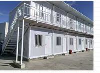 Maison mobile préfabriquée insonorisée moderne standard, pliable, facile à assembler, conteneur isolé pour bureaux et centres commerciaux