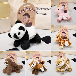 Peluche de Panda <span class=keywords><strong>Mapache</strong></span> con Correa para el Hombro, Recuerdo de Zoológico, con Accesorio Magnético para el Hombro y Relleno de Algodón PP - Product Image 2