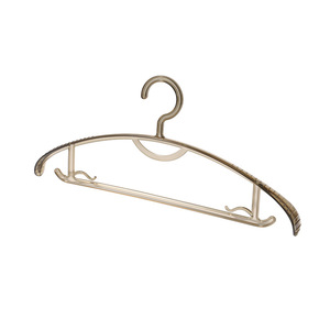 Acrylic Transparent <b>Clothes</b> Hanger Wide Shouldered Non Slip Hook Type For Clothing Store Drying <b>Rack</b> - Product Image 5