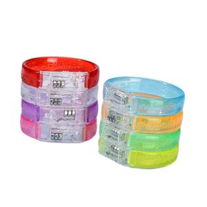 Pulsera Luminosa, Accesorios para Animar en Conciertos, Accesorios para Fiestas, Pulsera LED Fluorescente de 10 Colores Personalizable - Product Image 5