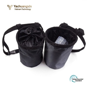 Bolsa para el cuello negra ajustable de 120cm con correa para senderismo al aire libre, bolsa de almacenamiento para acampar, tela Oxford, impermeable, para todas las estaciones, 1 unidad - Product Image 2