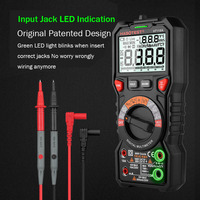 HT118A HABOTEST Auto Ranging Digital Multimeter True RMS Capacitance Analog Multitester 1000V DC/750V AC 10A for Electricians