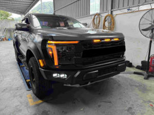 Nuevo estilo, accesorios para coche 4x4, juegos de carrocería, juegos de actualización, parachoques de coche para Ranger T6 T7 T8, actualización a F150 2025 después de <span class=keywords><strong>la</strong></span> apariencia del cuerpo - Product Image 2