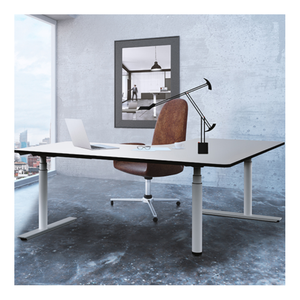 Zgo L Hình Dạng Ergonomic 3 Động Cơ Văn Phòng Máy Trạm Đứng Bàn Chiều Cao Có Thể Điều Chỉnh Ngồi Đứng Bàn - Product Image 3