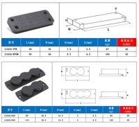 Magnet Industri Kekuatan Tinggi N52 Penahan Magnetik Tahan Lama dengan Kemampuan Lentur untuk Aksesoris Senjata Api 44Ib & 55Ib Lebih Kuat