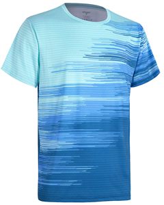 T-shirt à manches courtes pour homme de qualité supérieure personnalisé, respirant et à séchage rapide, prix de gros F00 - Product Image 2