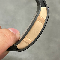 Montre pour femme en céramique noire de qualité supérieure, boîtier incurvé tonneau, ultra légère, automatique, mécanique, sportive, pour affaires