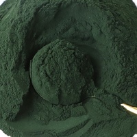 Polvo de espirulina de algas chinas orgánicas naturales puras, agentes saborizantes de grado alimenticio, polvo de extracto
