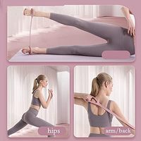 Bandas de Resistencia de Látex en Forma de 8 para Ejercicios de Brazos, Espalda y Hombros, y Estiramiento de Manos - Entrenamiento Multifuncional y Duradero