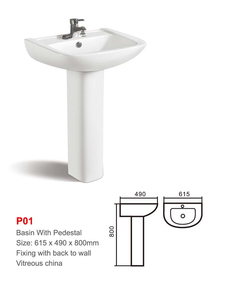 MING LIU Set <span class=keywords><strong>WC</strong></span> e Lavabo in Ceramica, Vaso da Bagno a Due Pezzi con Sifone a S, Vendita all'Ingrosso dalla Fabbrica - Product Image 3