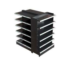 Étagères de supermarché multifonctionnelles OEM personnalisées avec rails porte-étiquettes, présentoir métallique pour la gestion des prix de détail - Product Image 5