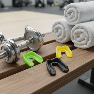 Protector Bucal de Fútbol Americano HUASITE de Dos Colores, EVA Suave, Cómodo y Transpirable, Protección Labial, Protector Dental de Rugby para Todas las Temporadas - Product Image 3