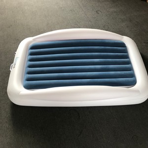 Cama inflable para niños con cojín de aire flocado, colchón de aire cómodo y suave para niños pequeños, portátil para viajes - Product Image 2
