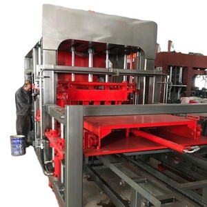 全自動QT15-15建設機械Siemens <span class=keywords><strong>PLC</strong></span>制御非燃焼レンガブロック生産コアセメントエンジン付き - Product Image 2